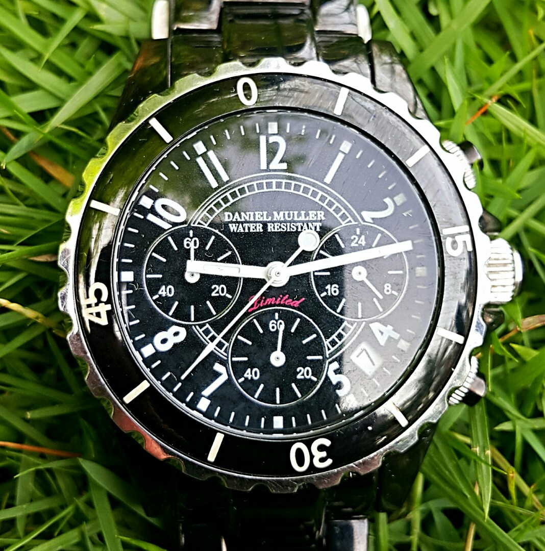 JAM TANGAN DANIEL MULLER LIMITED WATCH Men s Fashion Watches