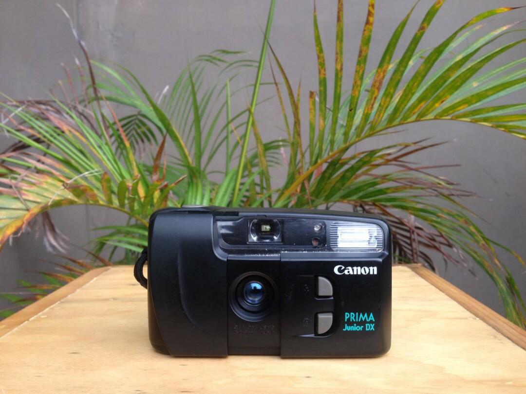 kamera poket semi analog canon prima junior dx