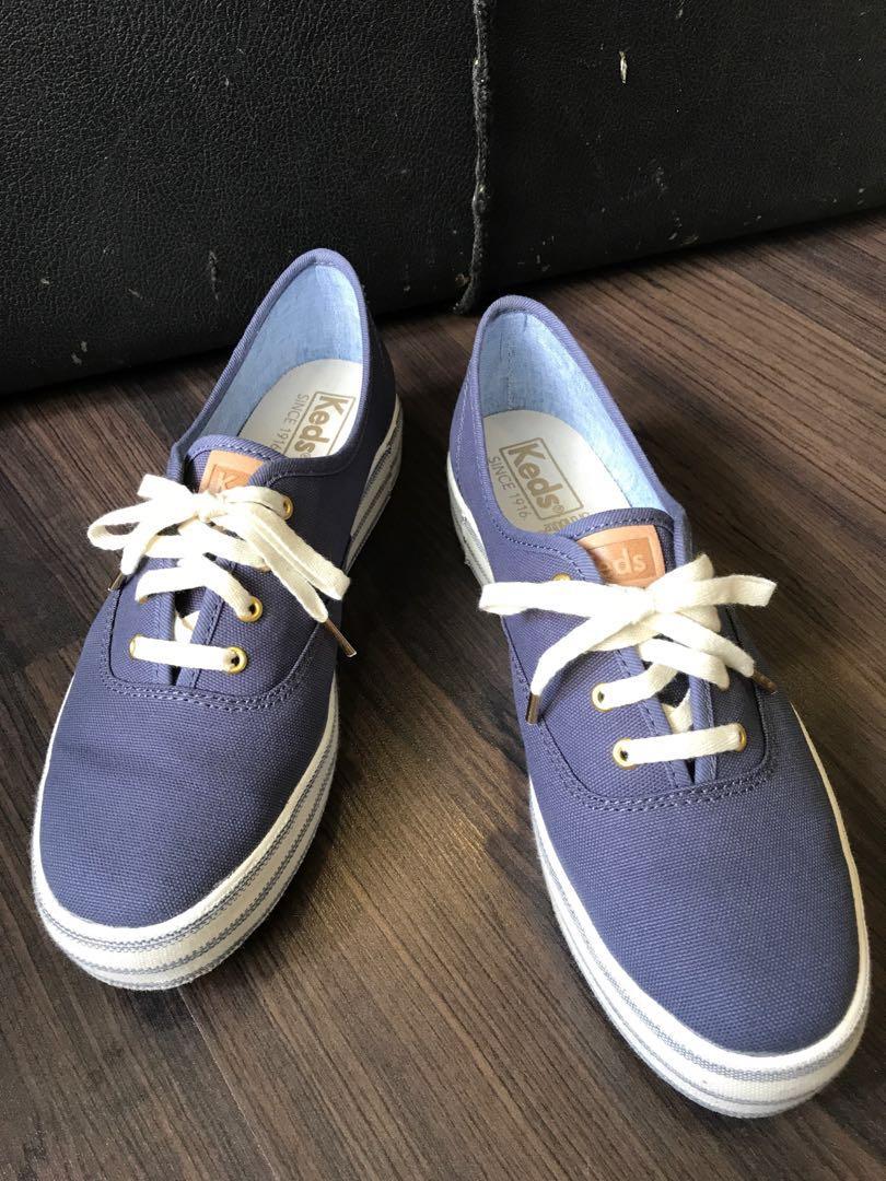 Keds Triple Stripe Foxing Sneaker Women s Fashion Footwear
