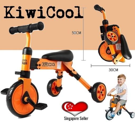 Kids Bike Foldable Tricycle Scooter For Toddler Babies Kids