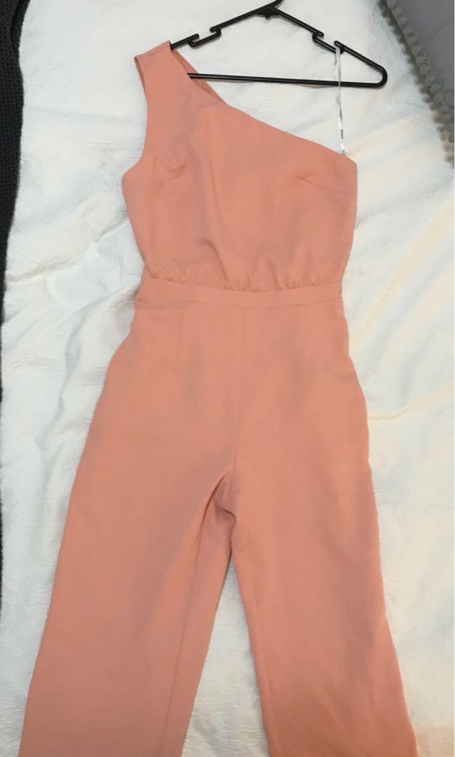 kookai pink jumpsuit