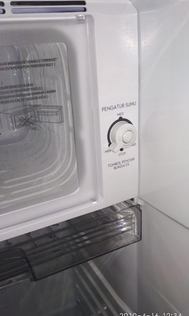 Pengaturan Suhu Kulkas Sharp 1 Pintu Ini Aturannya