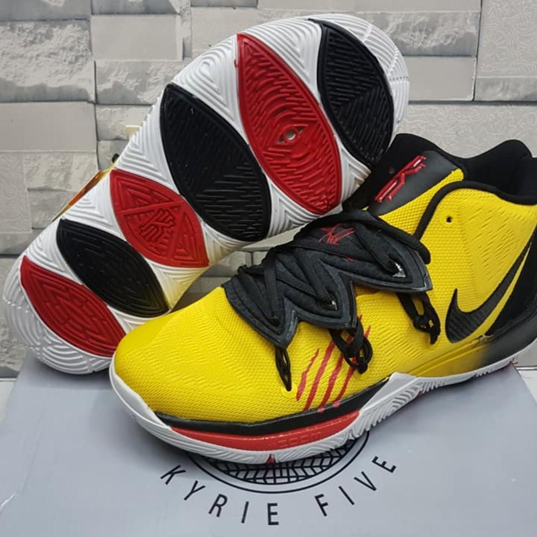 Nike Kyrie 5 also has Bred Colorway Pinterest