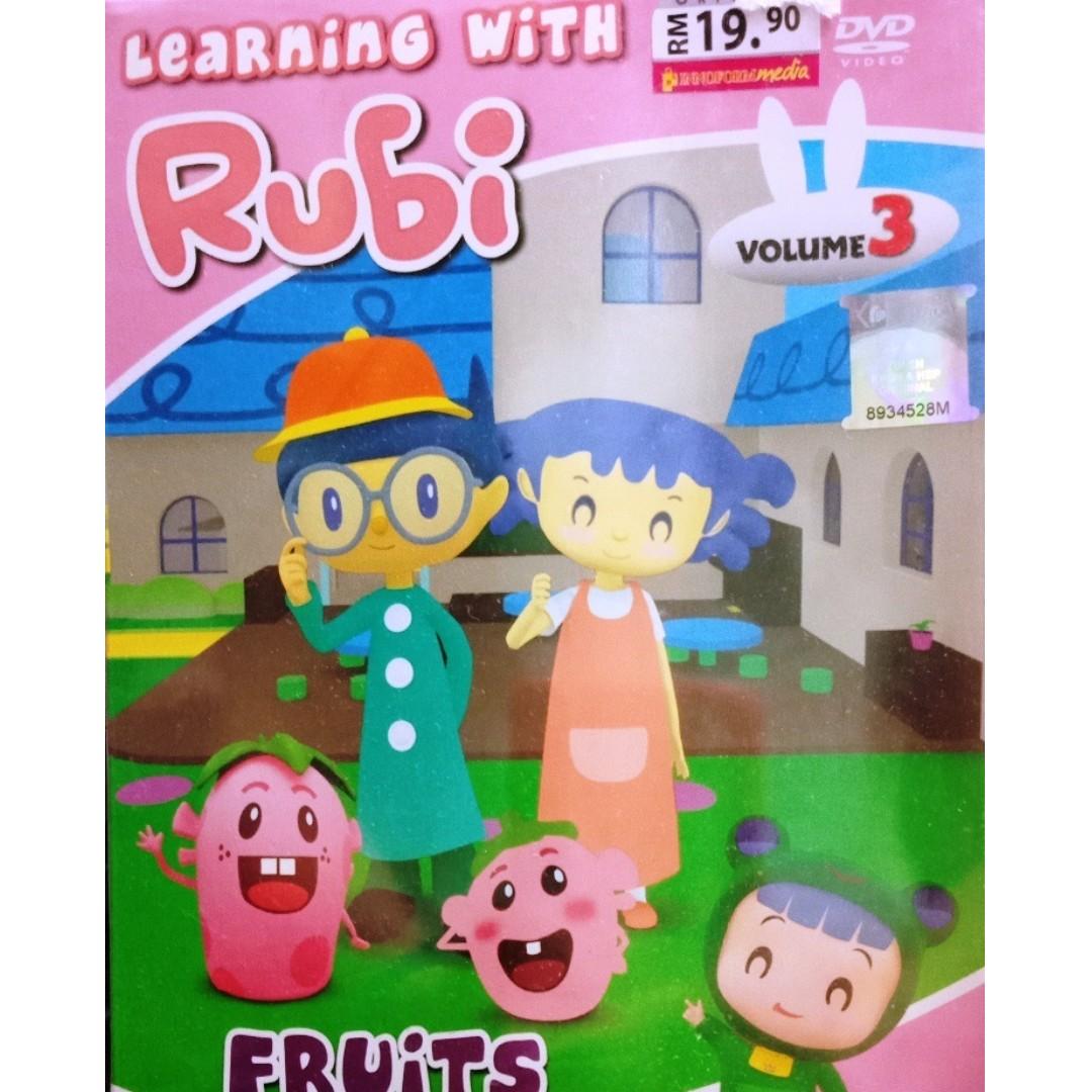 Learning With Rubi Fruits  DVD, Hobbies & Toys, Music & Media, CDs &  DVDs on Carousell