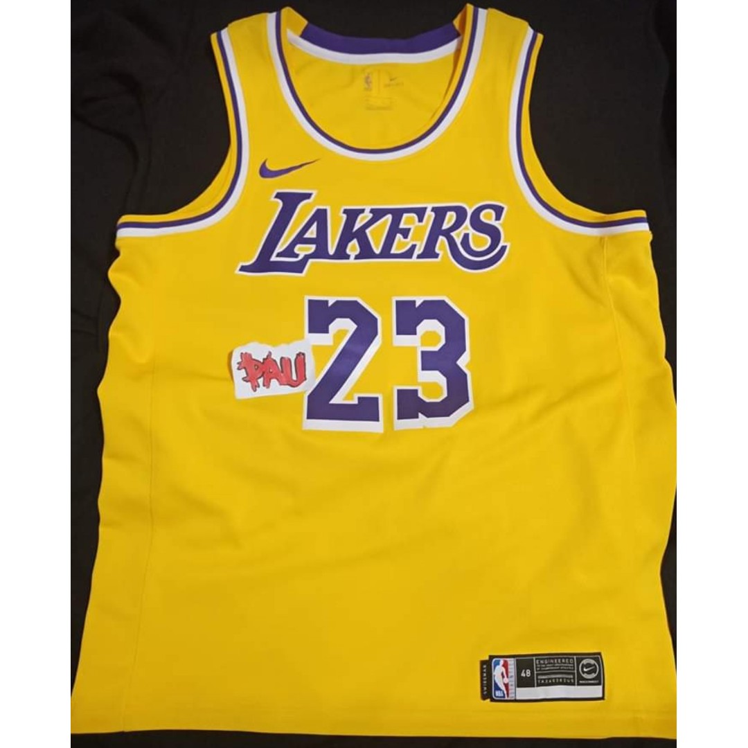 Lebron James Lakers Home Jersey Sports Athletic Sports Clothing On Carousell