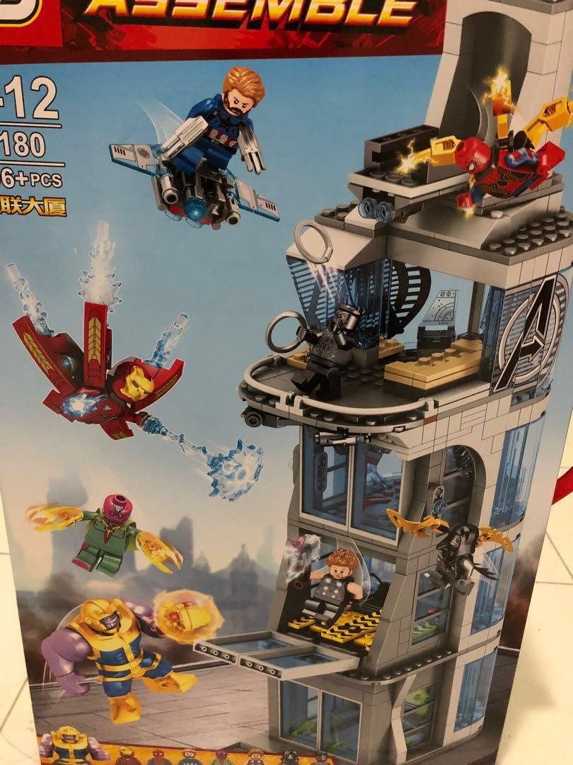 avengers 4 lego set