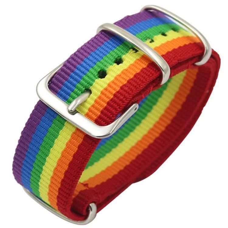 Rainbow on sale nato strap