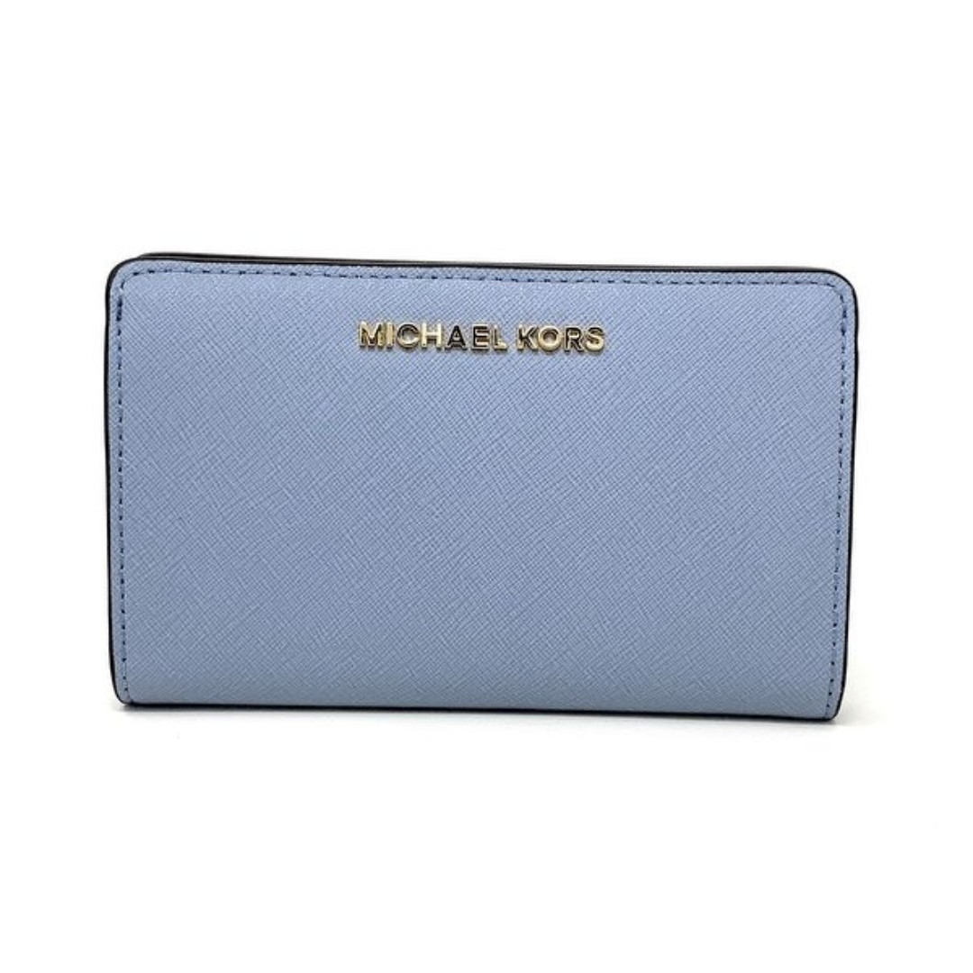 michael kors pale blue wallet