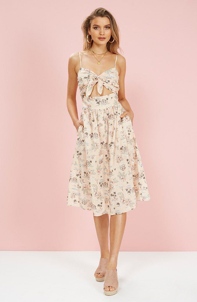MinkPink Tropical Novelty dress Women s Fashion Muslimah Fashion