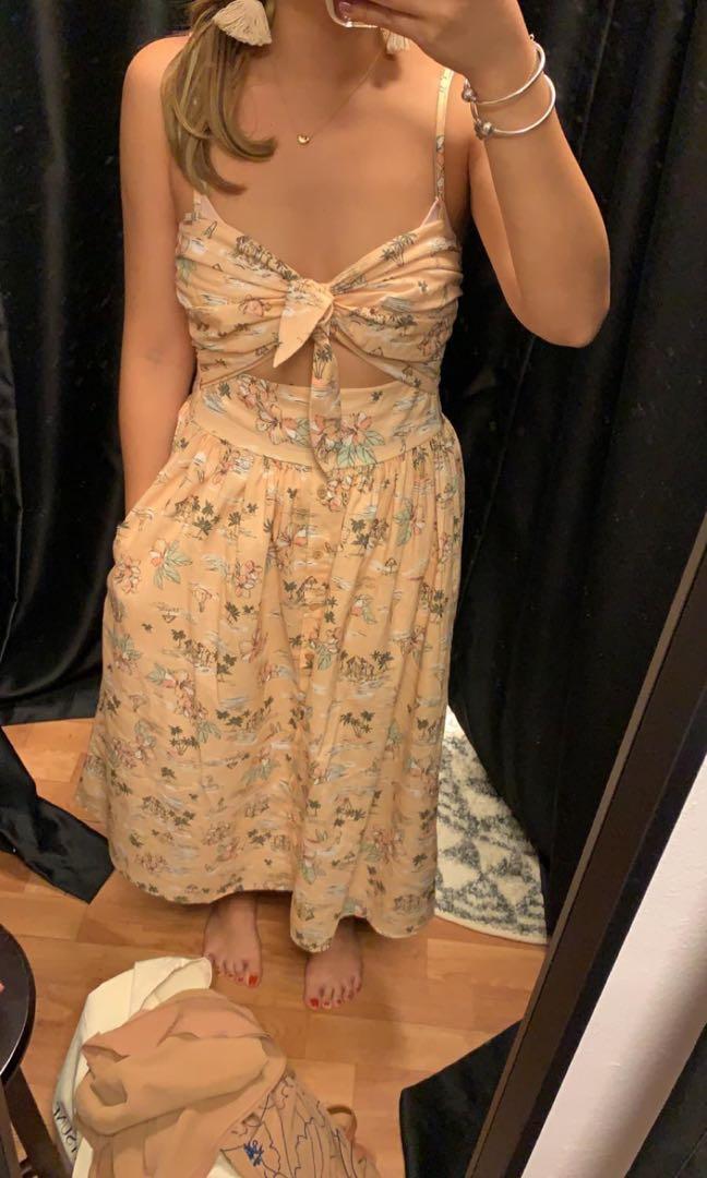Minkpink tropical novelty best sale dress