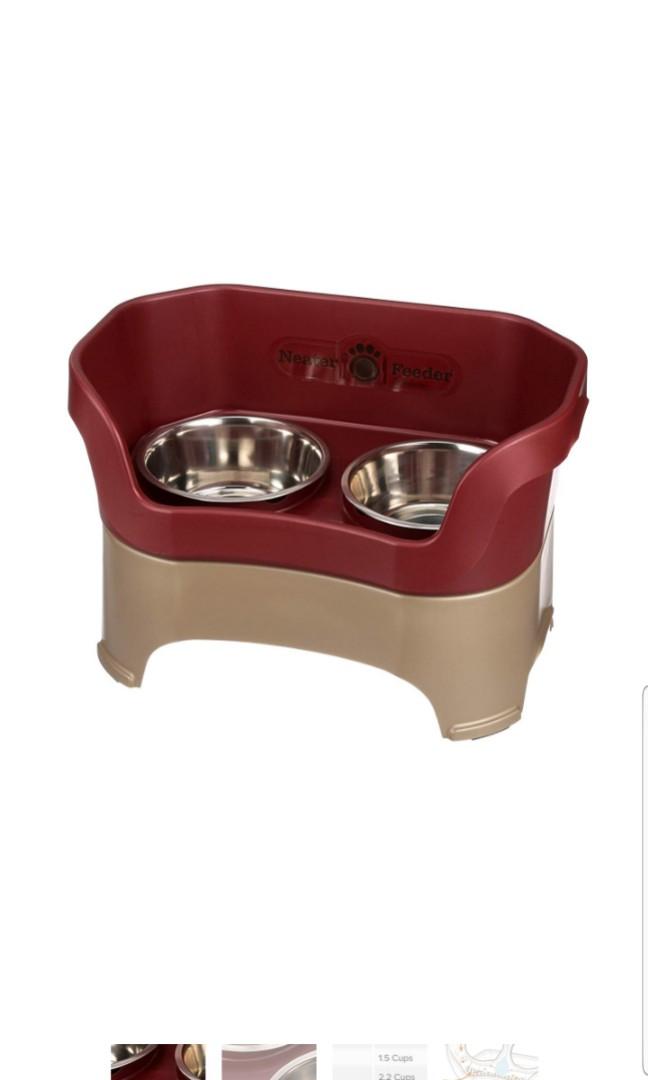 Neater Feeder Deluxe Elevated Raised Dog Bowl Bowls Feeder Tray