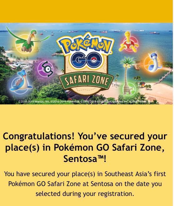 Pokemon Safari zone Event, Tickets & Vouchers, Event Tickets on Carousell