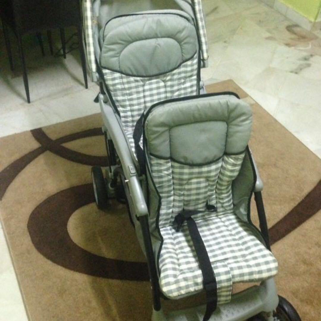 preloved twin stroller