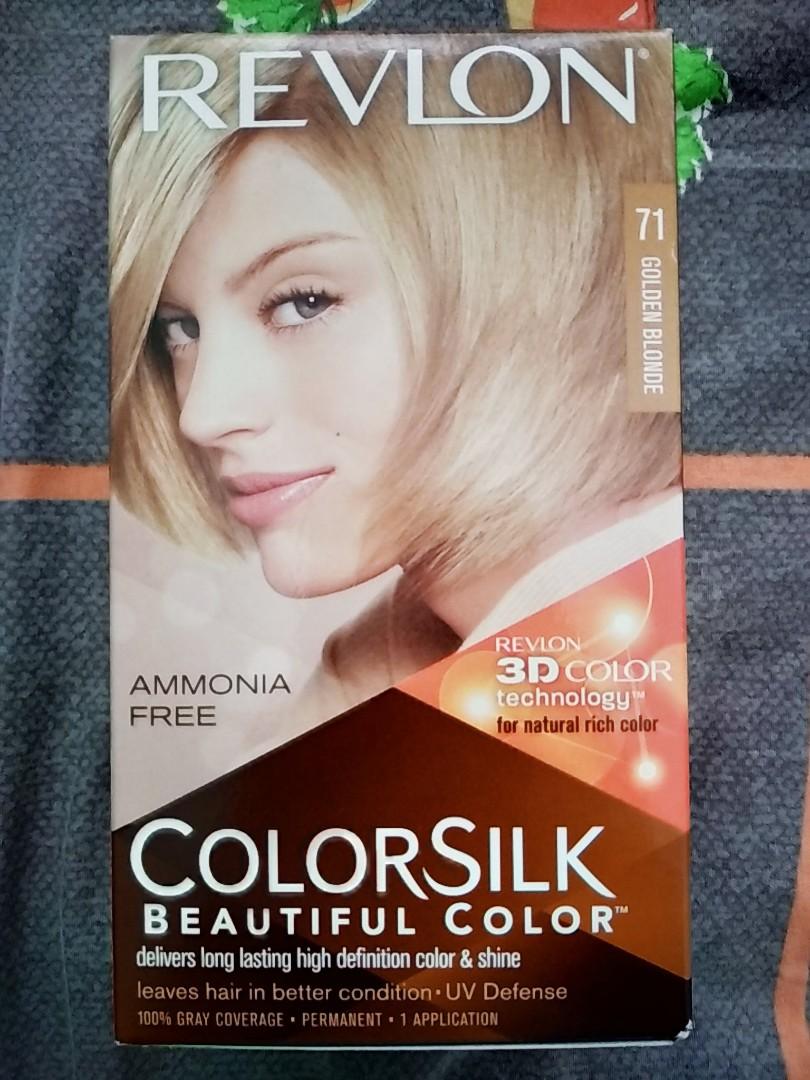 Revlon Colorsilk 71 Golden Blonde Endgameyourexcess Health