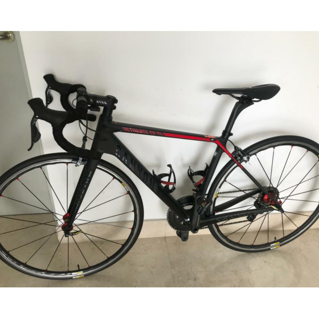 Road Bike Canyon Ultimate Cf Sl 9 0 2017 Sports Bicycles On