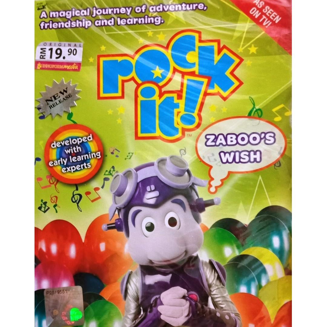 التجارة إستراتيجية انخفاض  Rock It! Zaboo's Wish DVD, Hobbies & Toys, Music & Media, CDs & DVDs on  Carousell