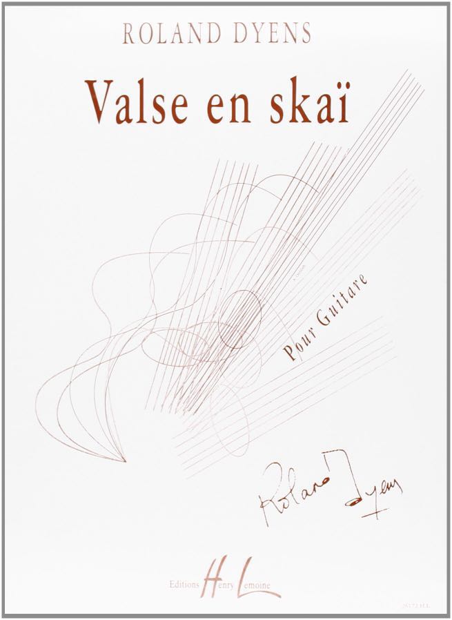 Roland Dyens Valse En Skai Sheet Music Books Stationery Non Fiction On Carousell
