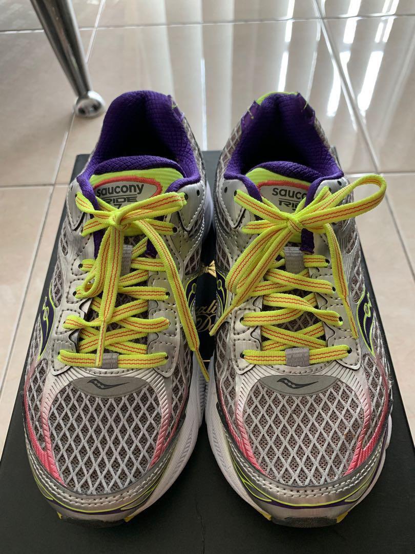 saucony ride 7 womens purple
