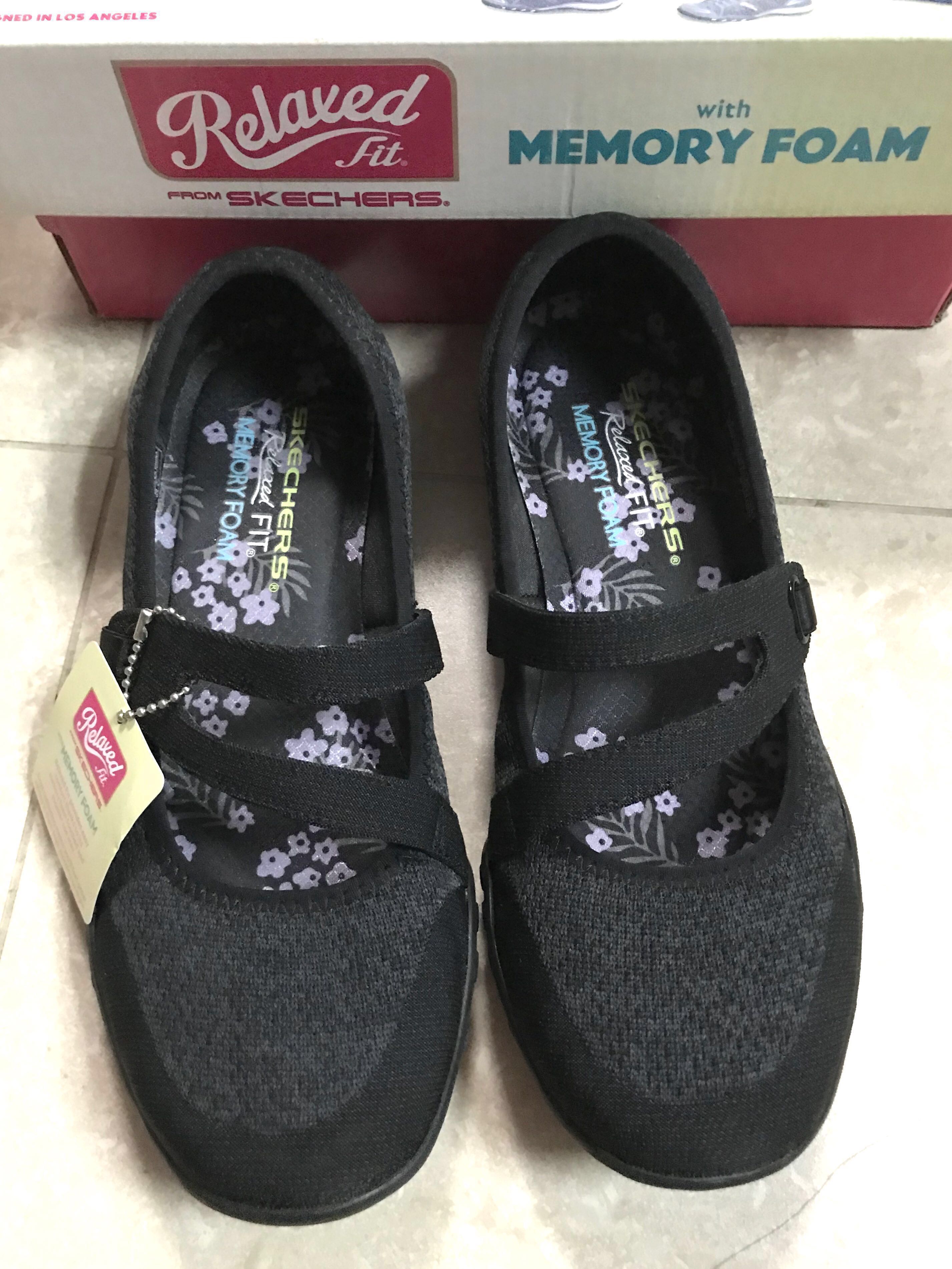 Skechers Relaxed Fit Ladies Shoes With 