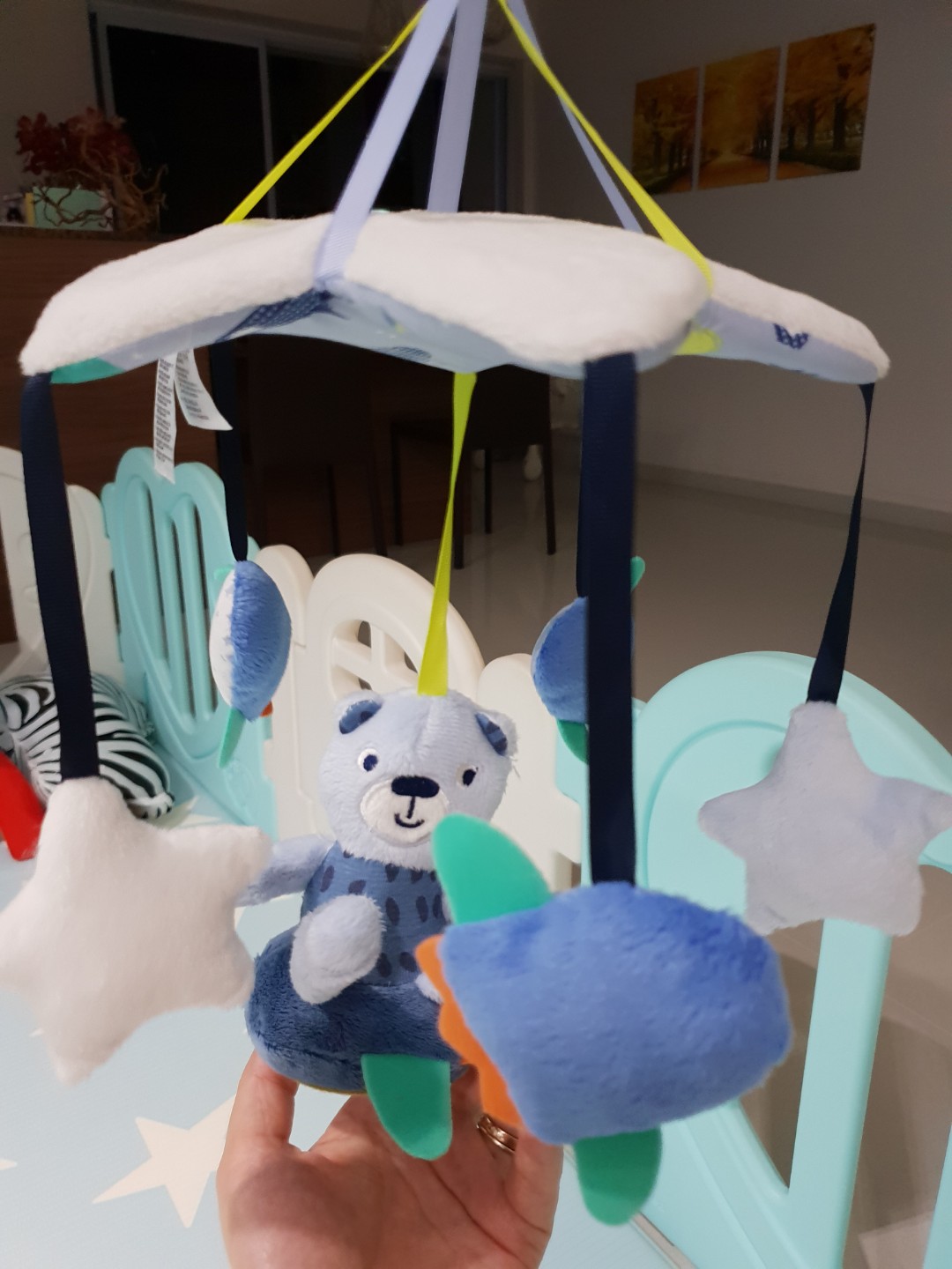 Space Dreamer Baby Cot Mobile from Mothercare, Babies & Kids, Baby