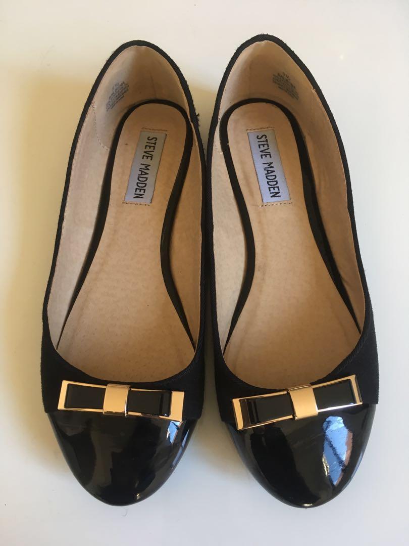steve madden patent flats
