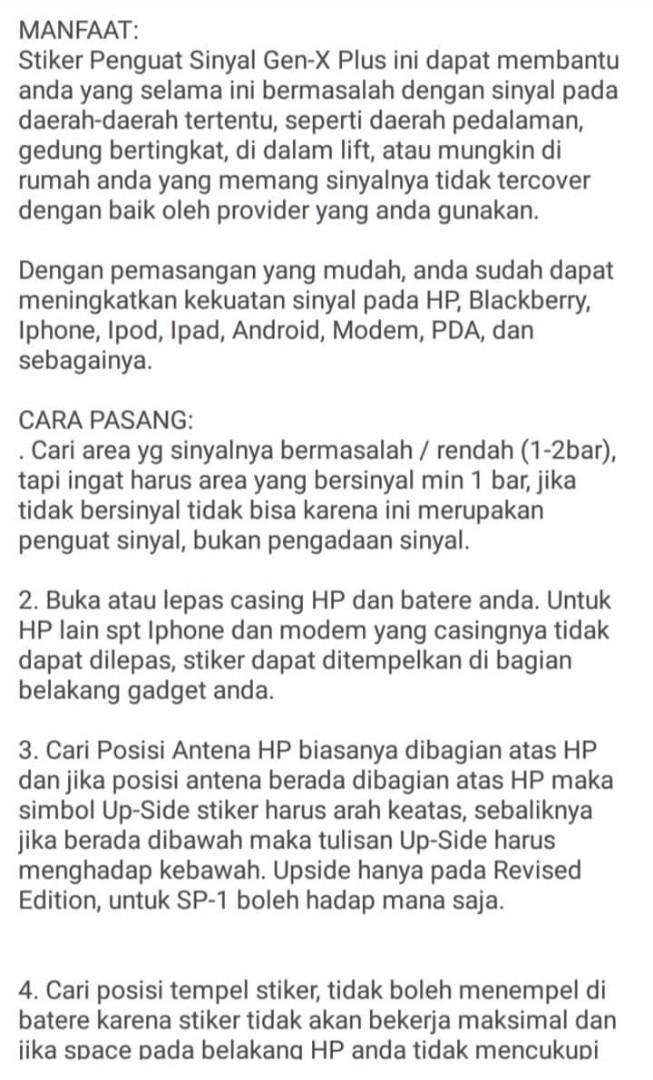 40+ Trend Terbaru Cara Pasang Stiker Penguat Sinyal Hp ...