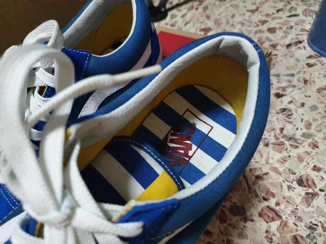 Electric best sale blue vans