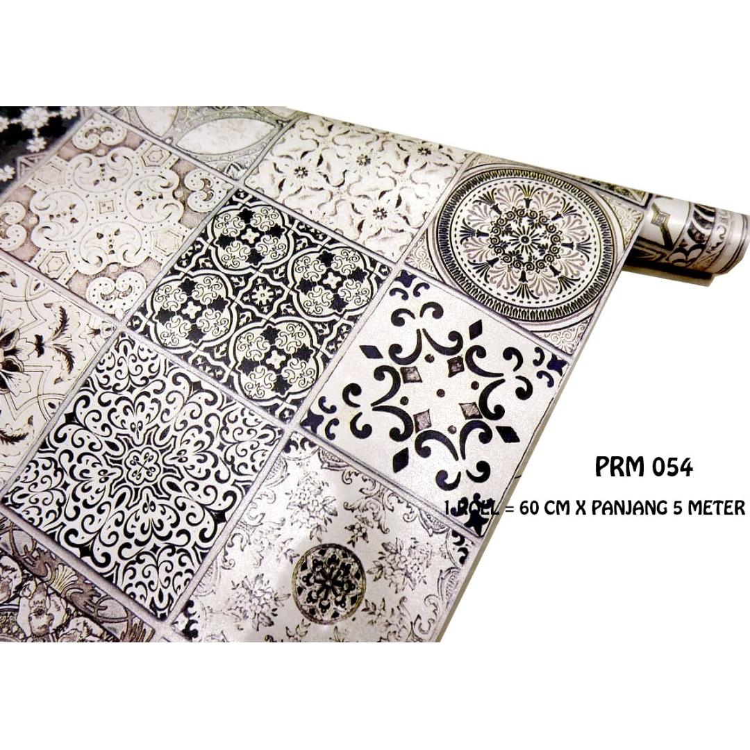 Wallpaper Dapur Lantai Kamar Mandi Premium Tegel Prm 054