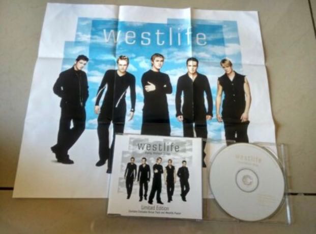 Westlife Flying Without Wings Single With Poster Hobbies Toys Music westlife-flying-without-wings-single-with-poster-hobbies-toys-music