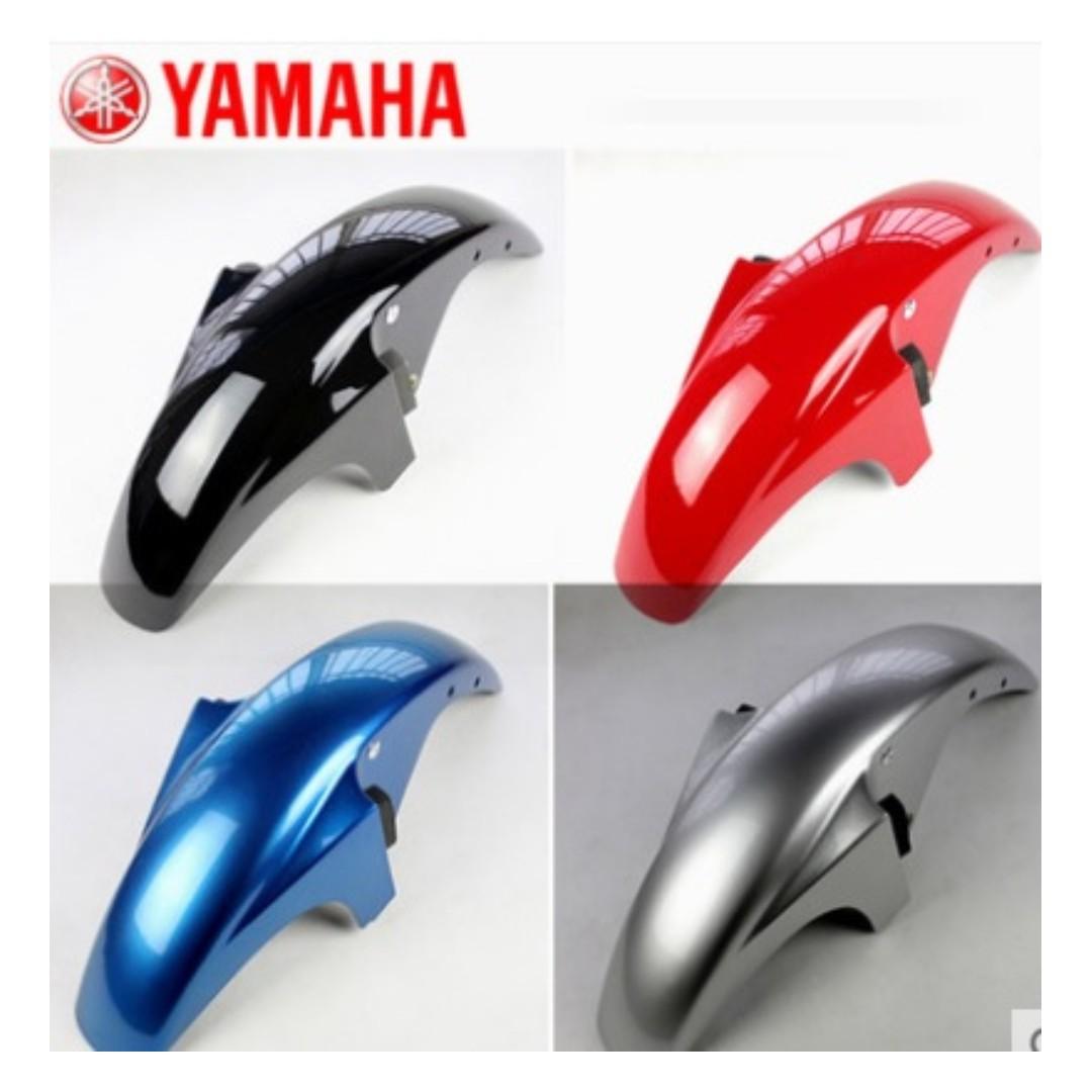 New Front Mudguard Fender Silver for Yamaha YBR 125 All Years 
