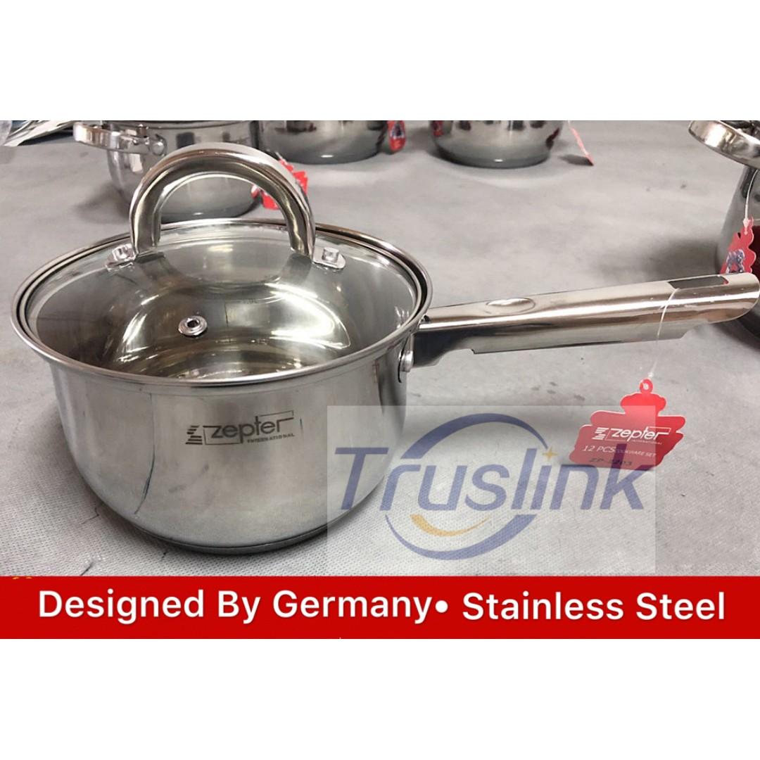 Zepter ZP2203 German High1uality Stainless Steel Pot And Pan Set