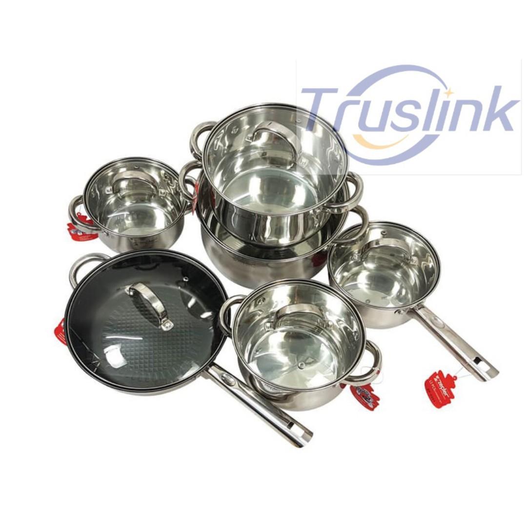 Zepter ZP2203 German High1uality Stainless Steel Pot And Pan Set