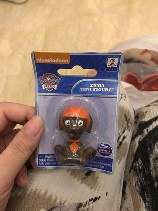 Paw patrol zuma mini figure