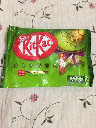 Kitkat Matcha flavor