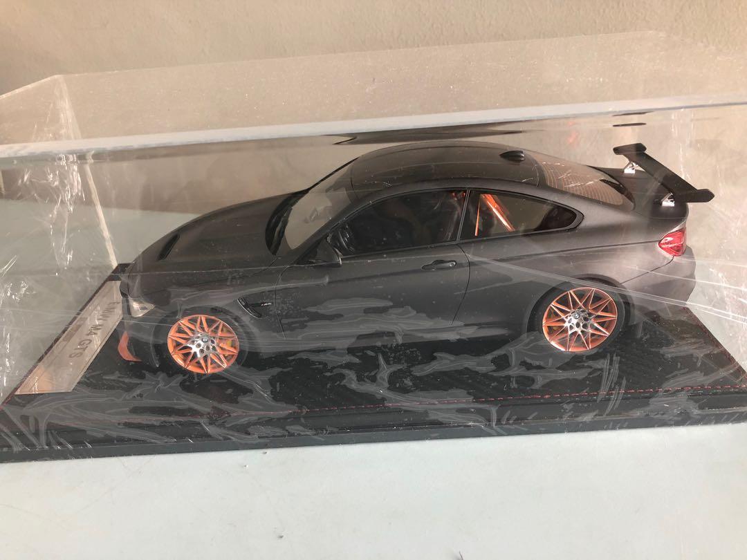 1 18 Sophiart Bmw M4 Gts Matt Grey Toys Games Others On Carousell