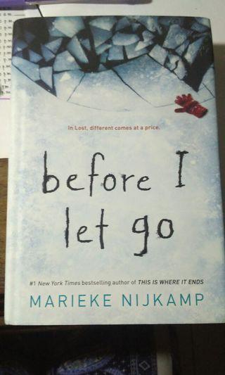 Novel Before I Let Go