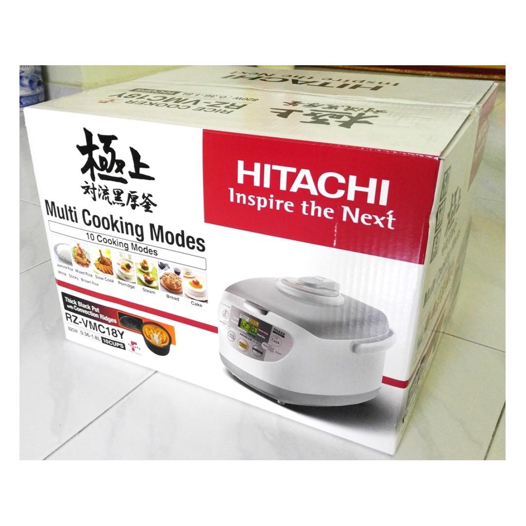 Hitachi Rice Cooker, TV & Home Appliances, Kitchen Appliances, Cookers on  Carousell