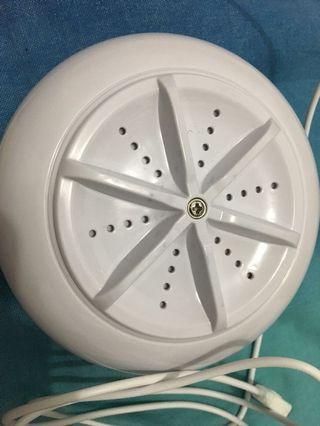 Mini portable ultrasonic turbine mesin cuci