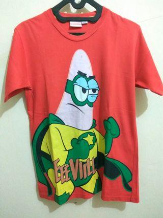 Kaos T-Shirt Nickleodeon Patrick