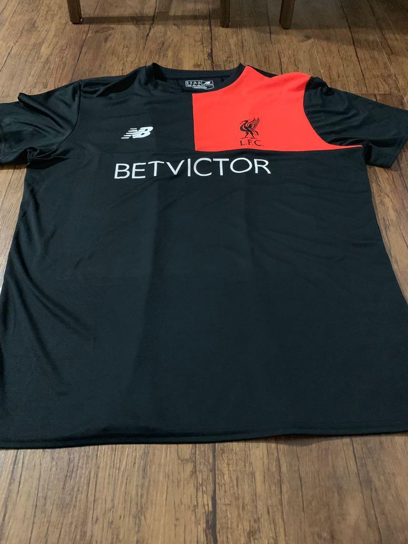 3 Liverpool Training Kit New Balance Betvictor, Sports, Sports Apparel on  Carousell