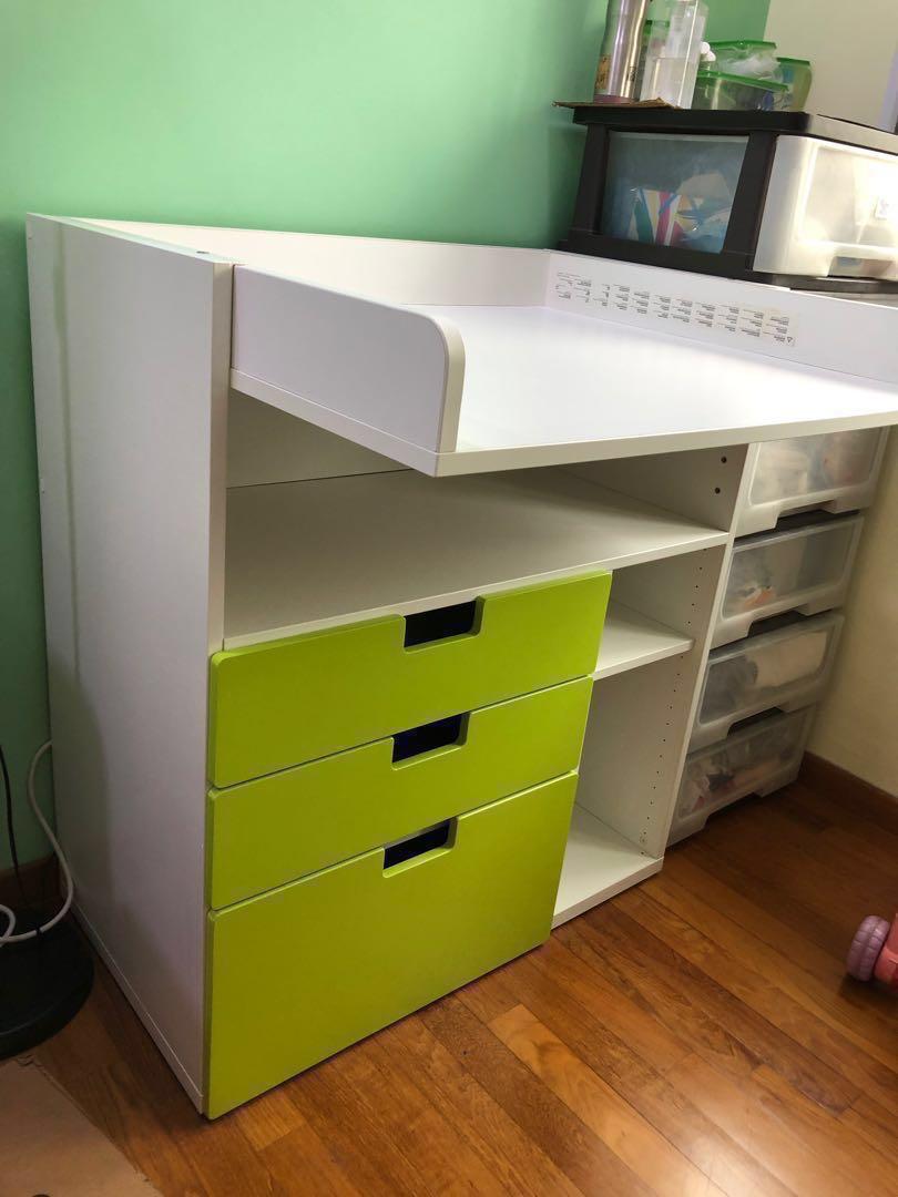 55 off SALE!! PL Ikea Stuva baby changing table with drawers cum