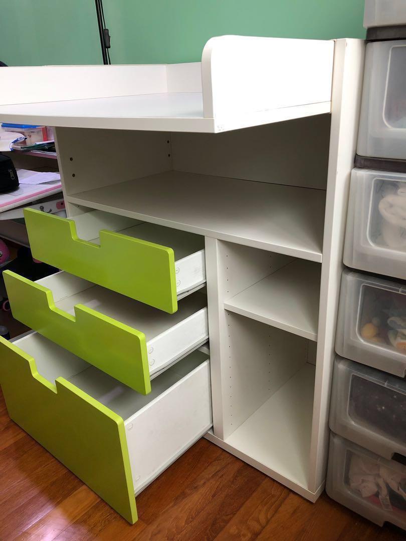 55 off SALE!! PL Ikea Stuva baby changing table with drawers cum