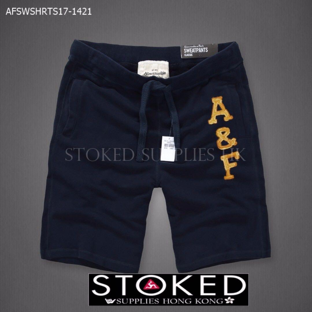 abercrombie and fitch sweat shorts