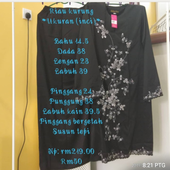 baju kurung less