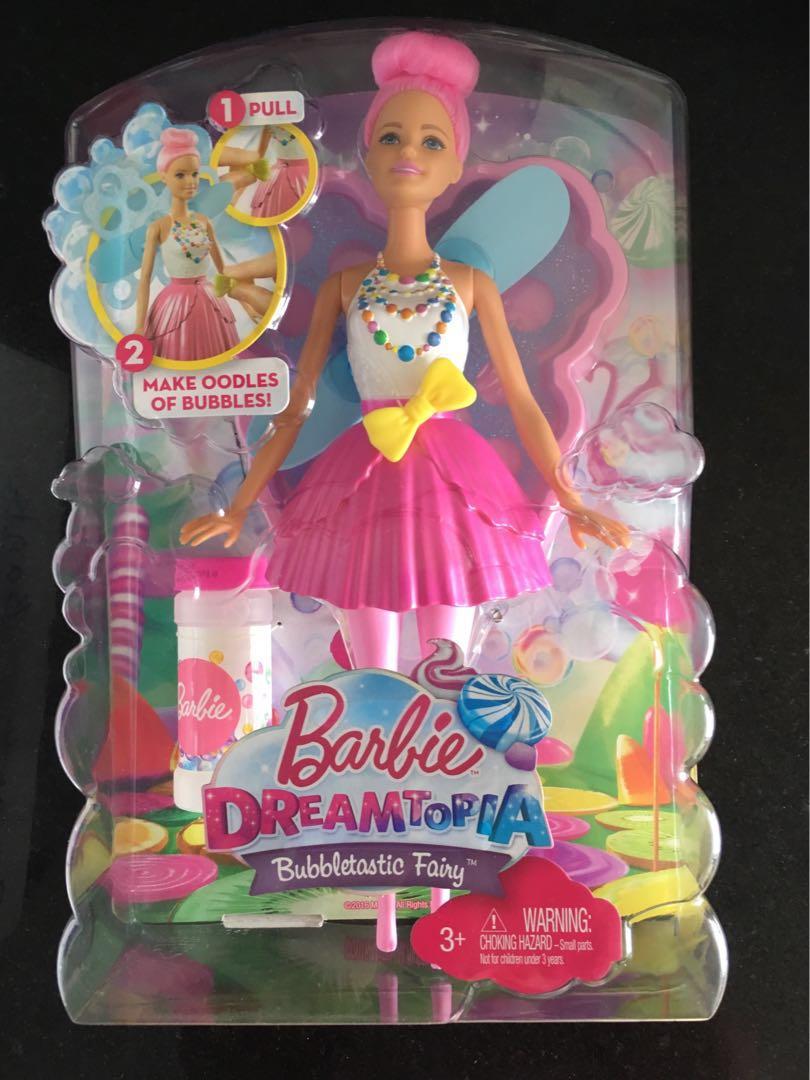 barbie dreamtopia bubbletastic fairy