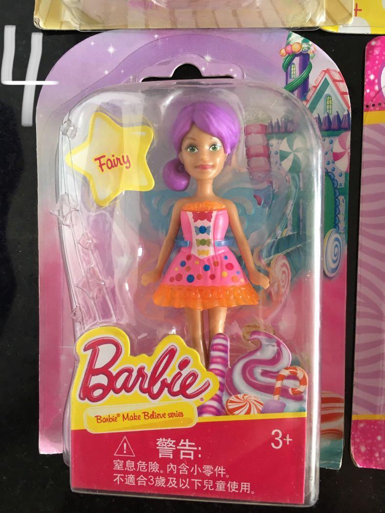 barbie travel series mini doll