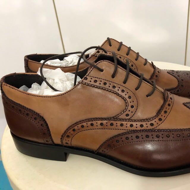 Brand new artisan leather shoes, Men's 