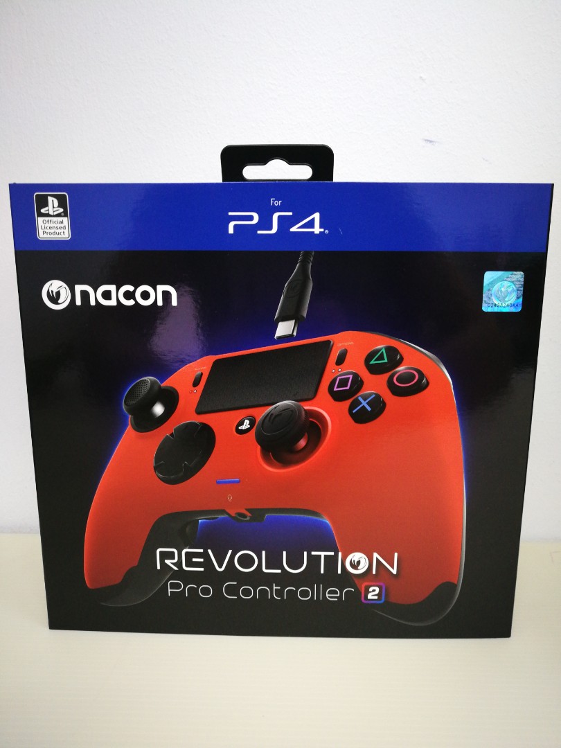 Brand New Nacon Revolution Pro Controller 2 Red 1 Year Local Warranty Toys Games Video Gaming Gaming Accessories On Carousell
