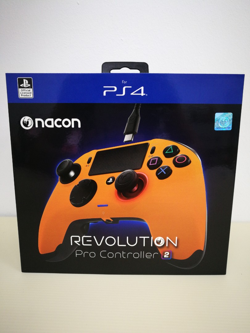 Brand New Nacon Revolution Pro Controller 2 Orange 1 Year Local Warranty Toys Games Video Gaming Gaming Accessories On Carousell