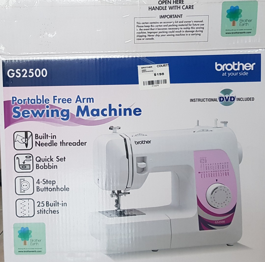 Brother Sewing Machine Gs2500, Furniture & Home Living, Furniture